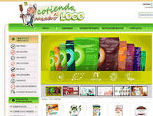 Tablet Screenshot of elpanaderoloco.com